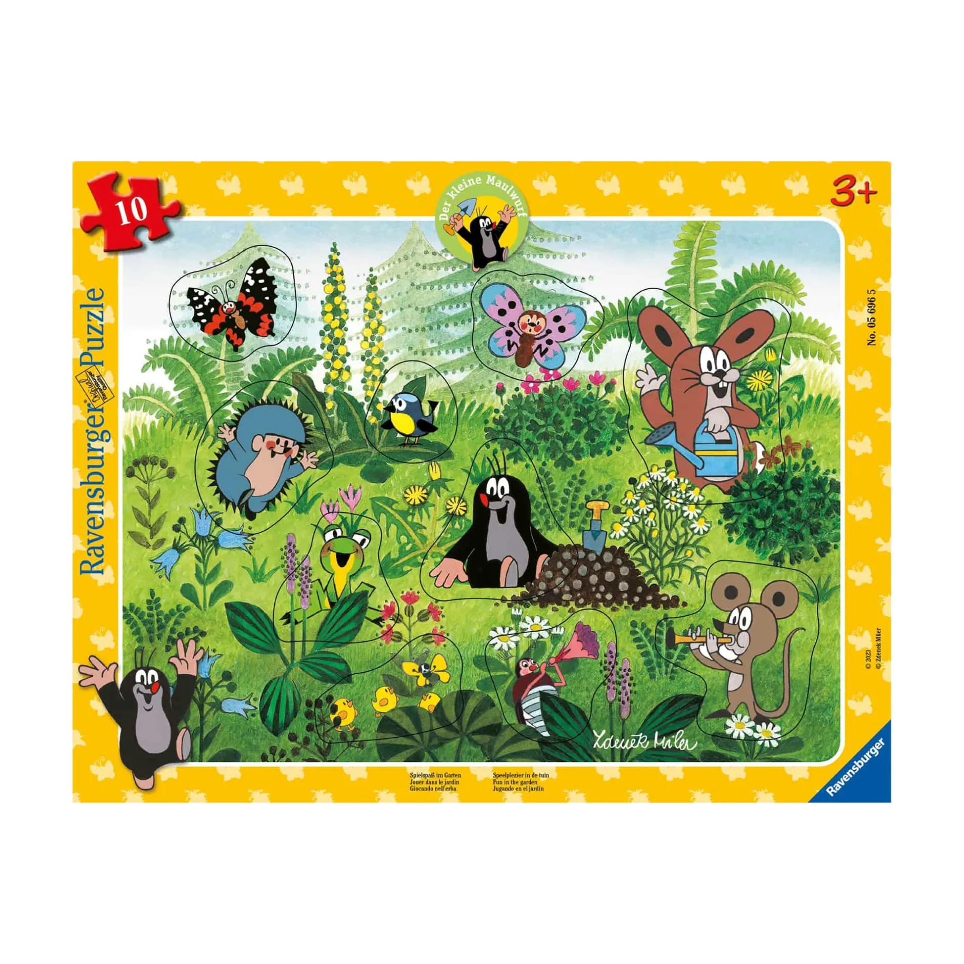 Ravensburger Rahmenpuzzle Spielspaß im Garten*Kinder Lernspielzeug|Spielzeug Ab 3 Jahren