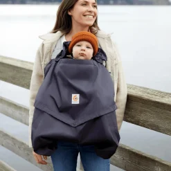 ERGObaby Rain & Wind Carrier Cover Charcoal* Tragezubehör