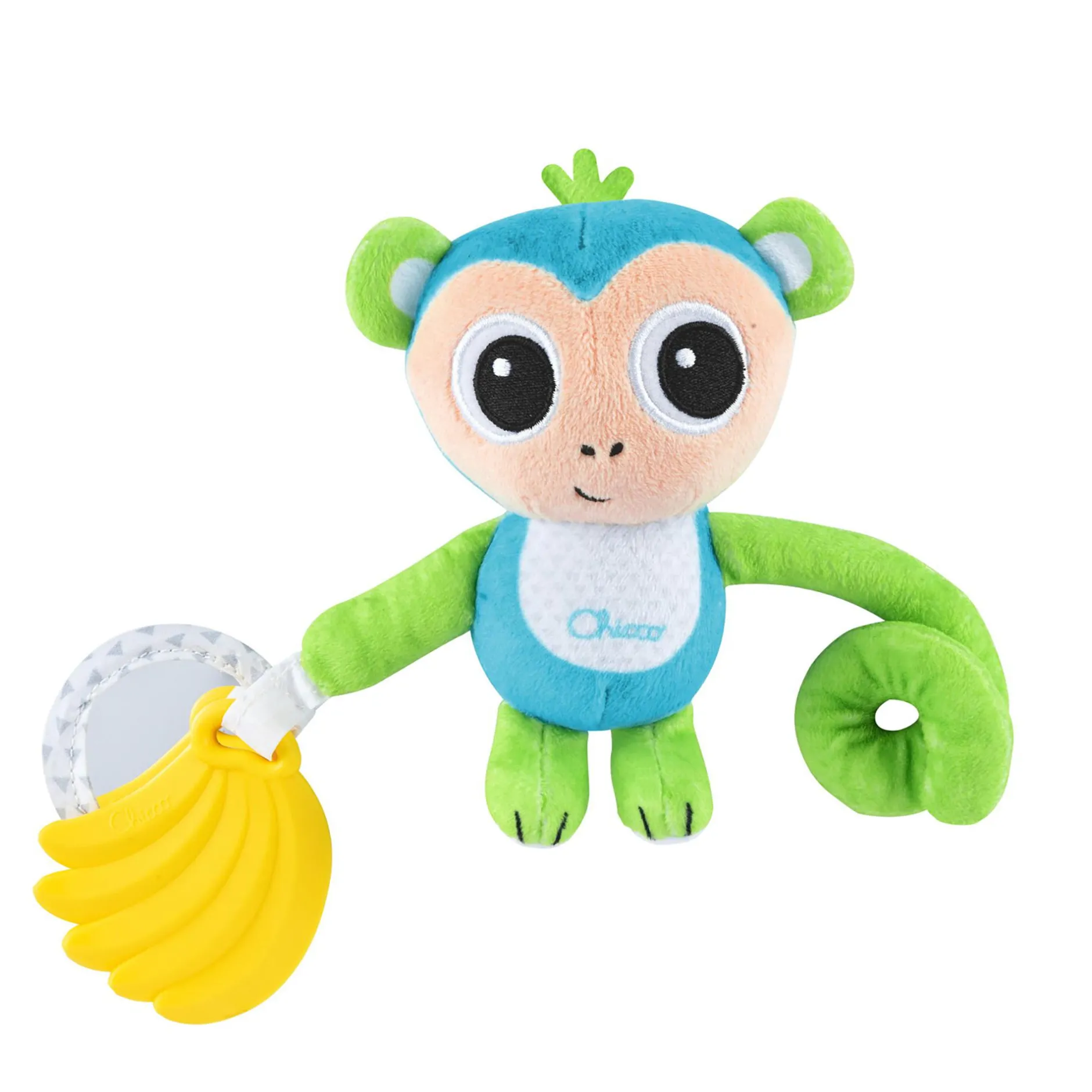 chicco Rassel Monkey On The Go* Zahnungshilfen|Rasseln & Greiflinge