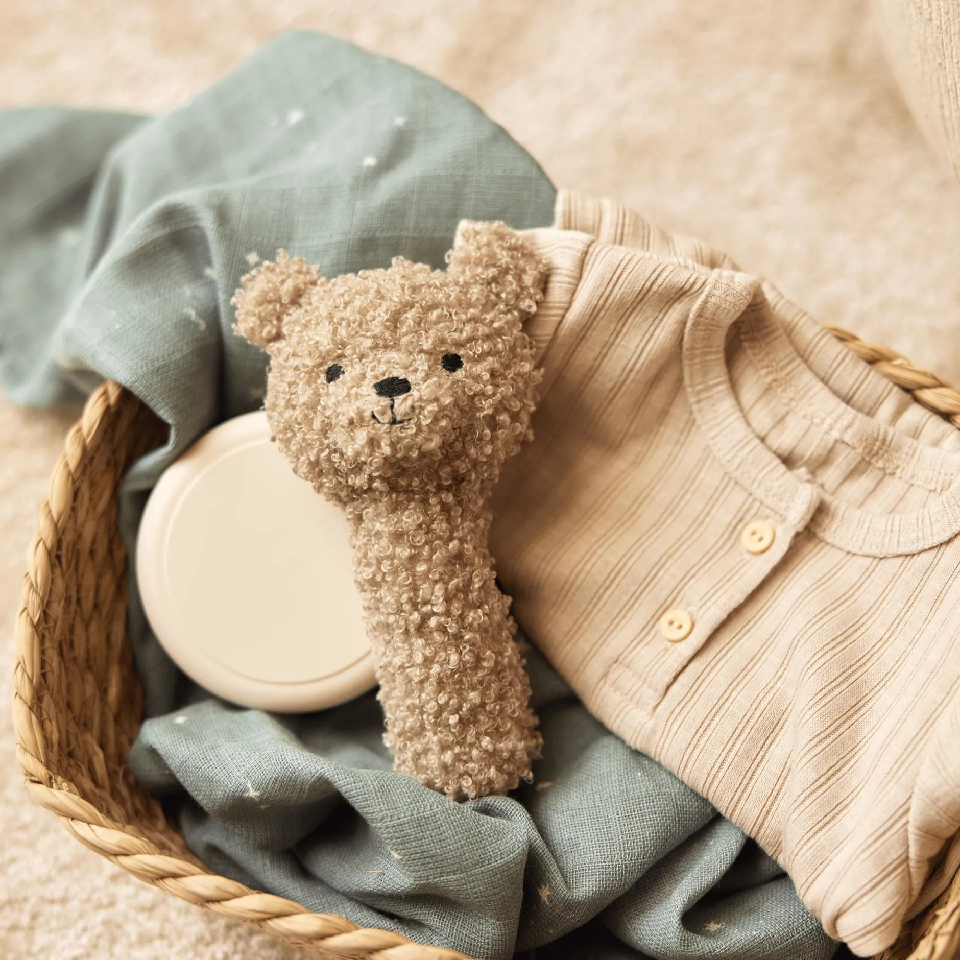 jollein Rassel Teddy Bear* Rasseln & Greiflinge