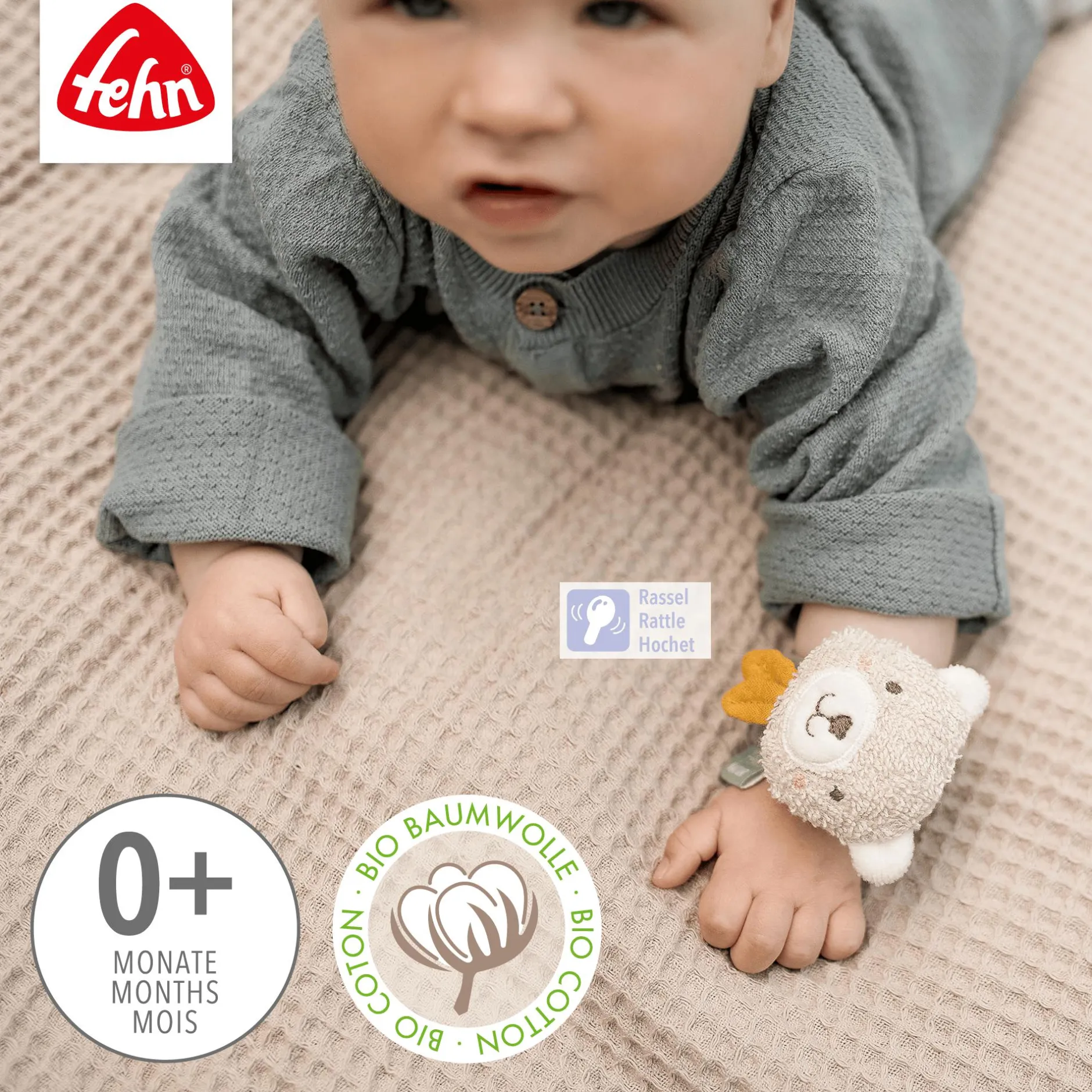 fehn Rasselarmband Bär* Rasseln & Greiflinge