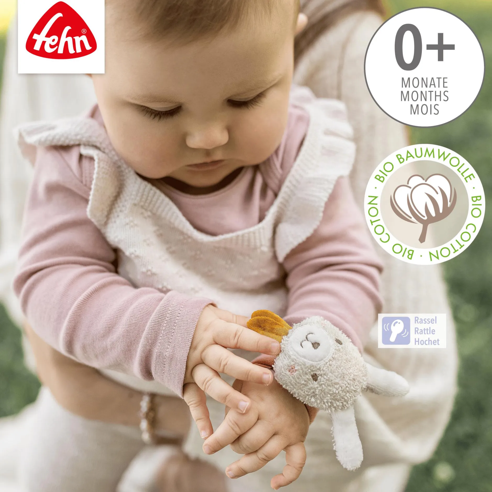 fehn Rasselarmband Hase* Rasseln & Greiflinge