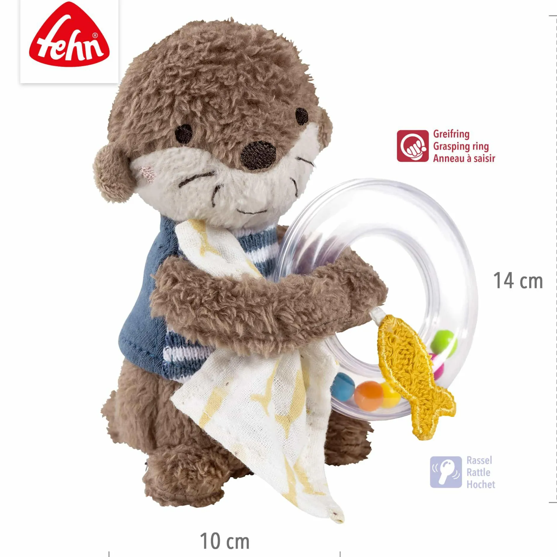 fehn Rasselring Otter Theo* Rasseln & Greiflinge