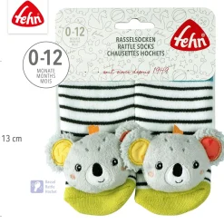 fehn Rasselsocken Koala* Socken & Strumpfhosen|Rasseln & Greiflinge