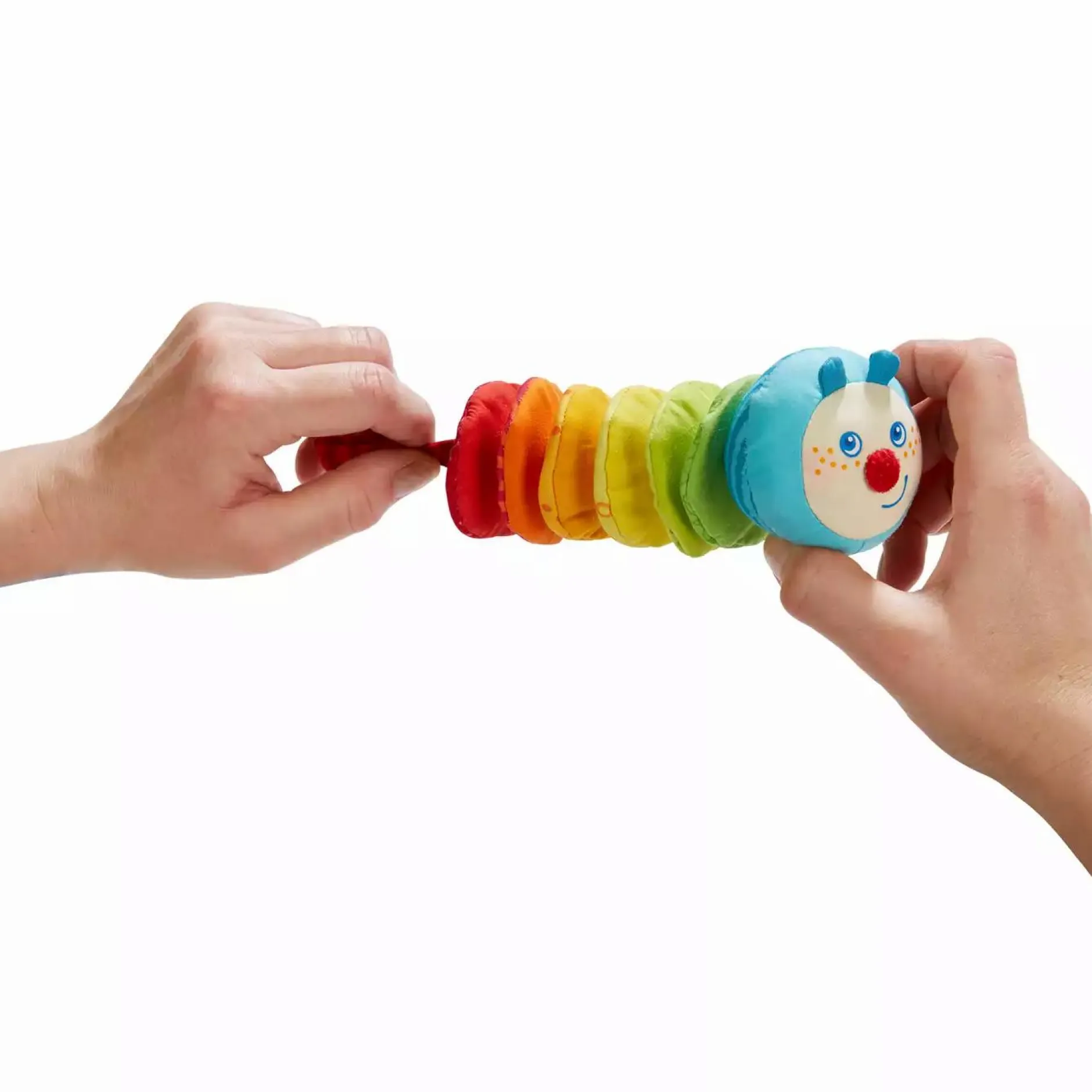 HABA Ratterfigur Raupe Mina* Kuscheltiere