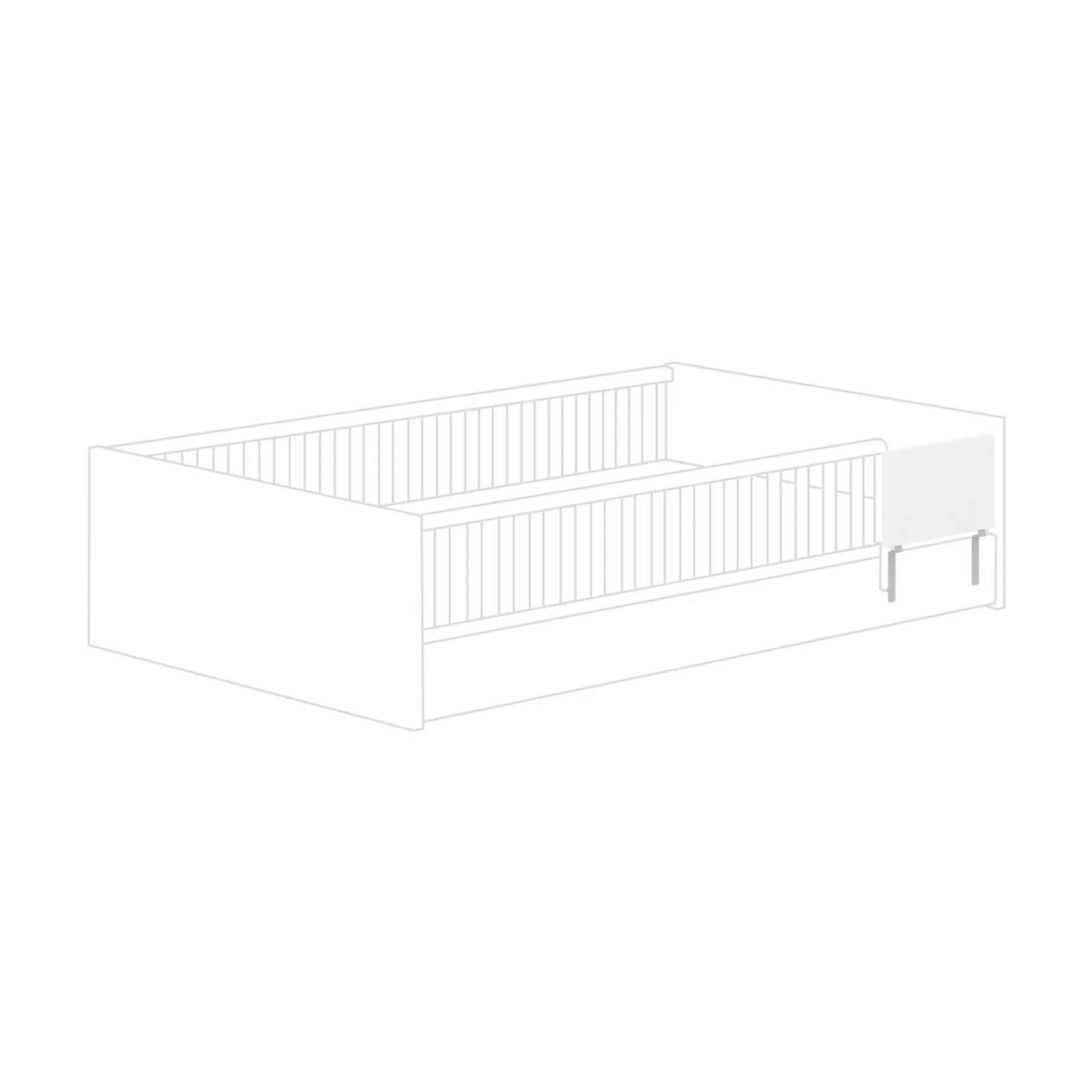 PAIDI Rausfallschutz Little Flo* Babybetten