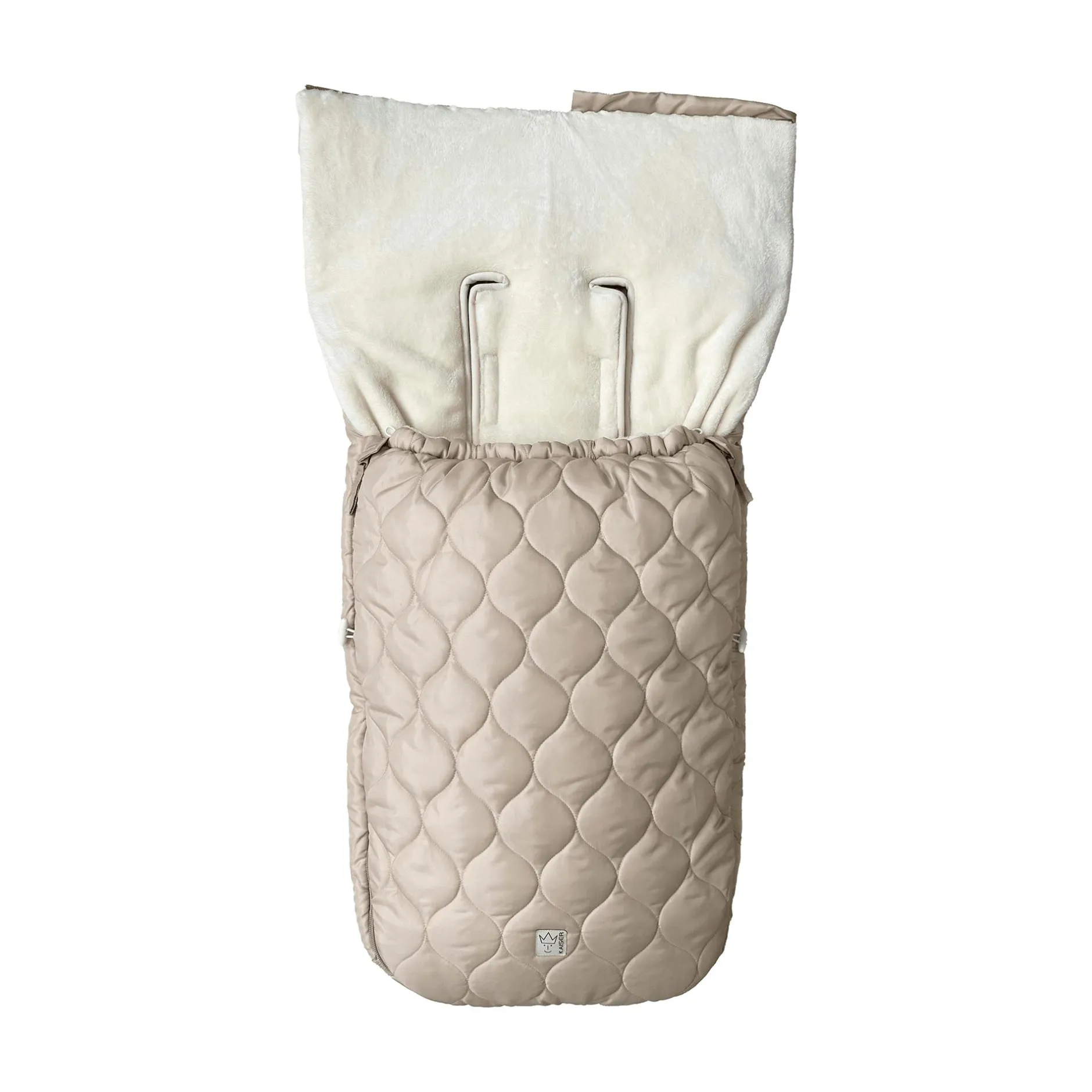 KAISER Recy XL Fleece Fußsack Sand/Cream*Kinder Kinderwagen Zubehör