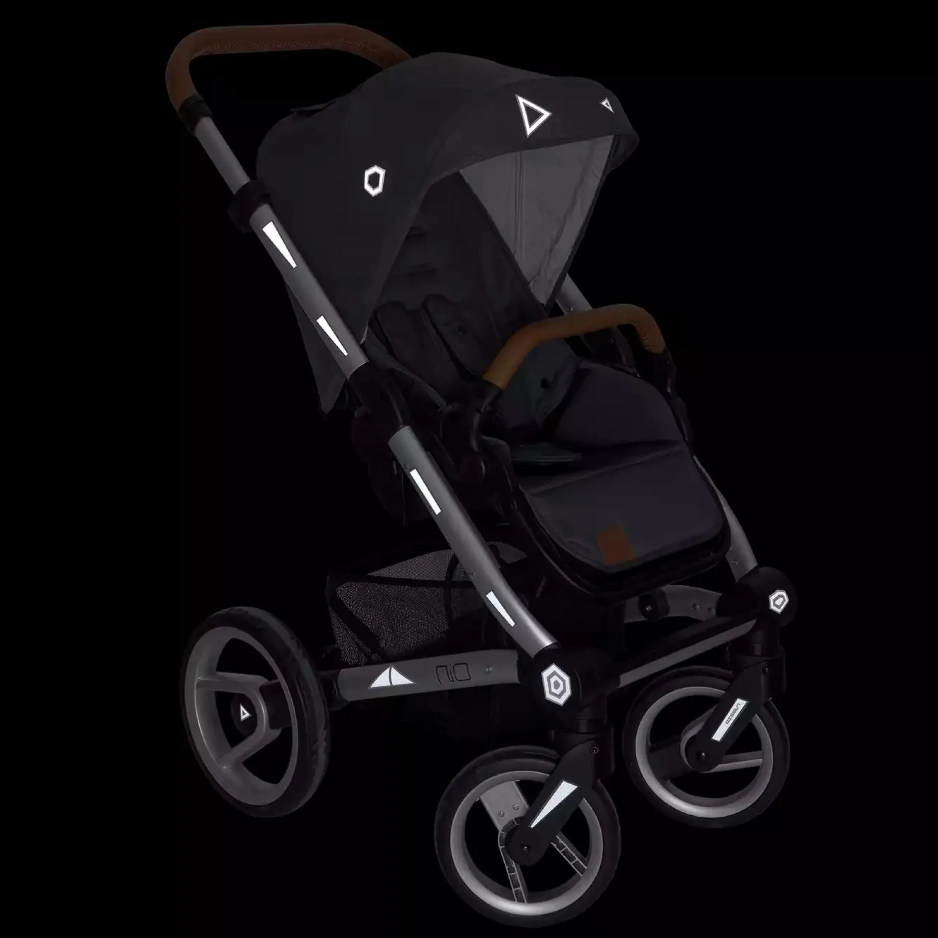 Lu00c4SSIG Reflektierende Aufkleber Triangle*Kinder Kinderwagen Zubehör
