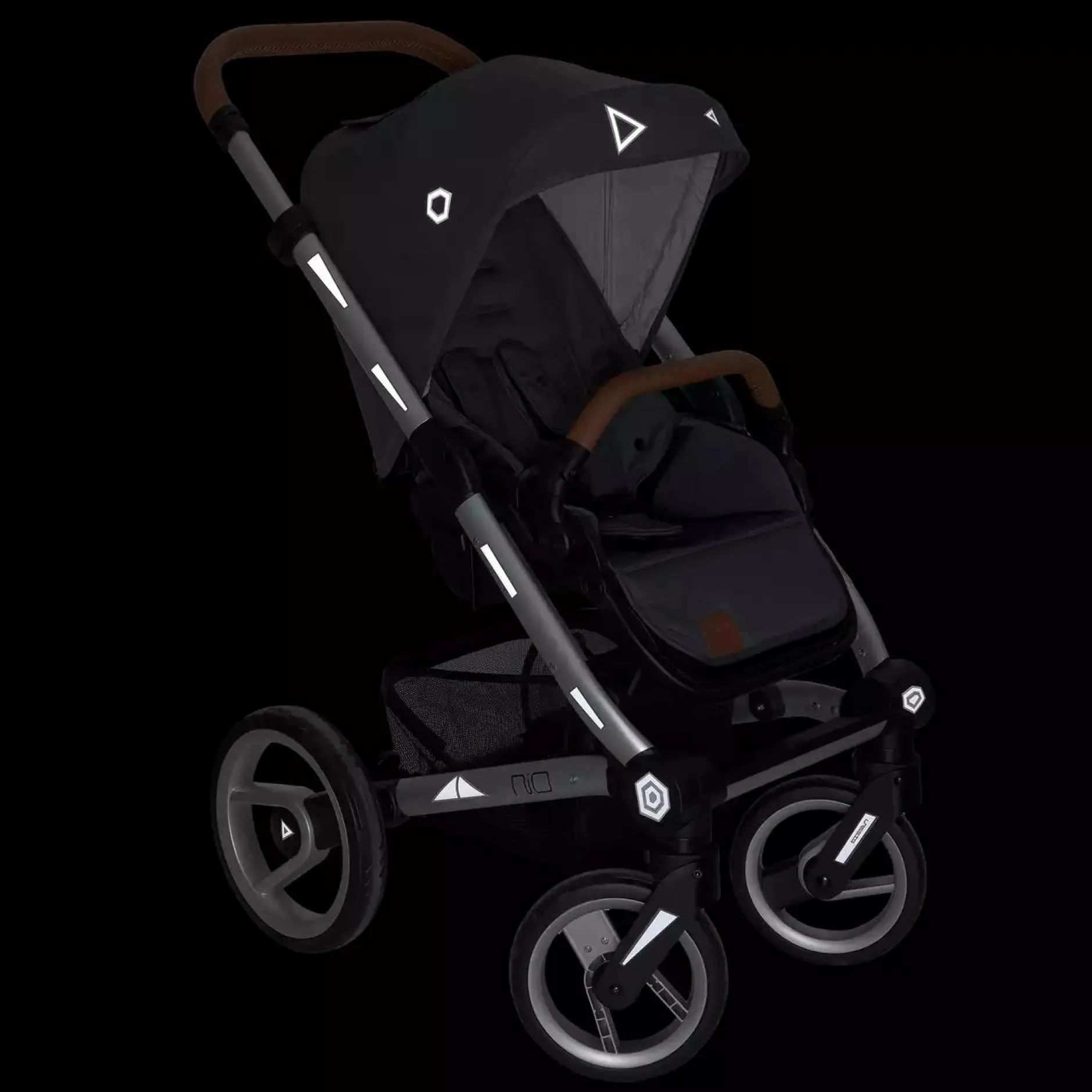 Lu00c4SSIG Reflektierende Aufkleber Stripes*Kinder Kinderwagen Zubehör