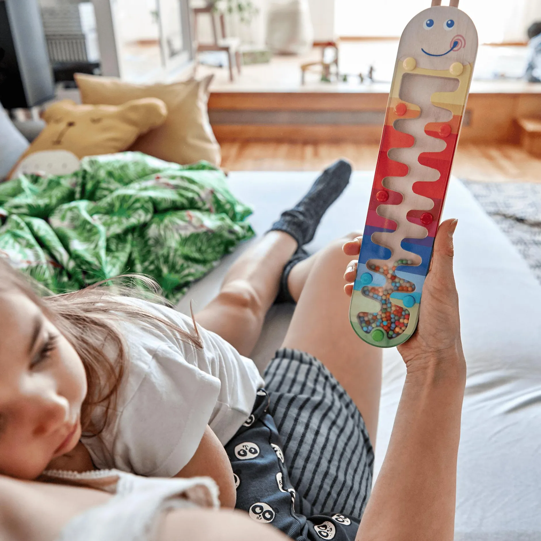 HABA Regenmacher Wurm*Kinder Musik|Spielzeug Ab 2 Jahre