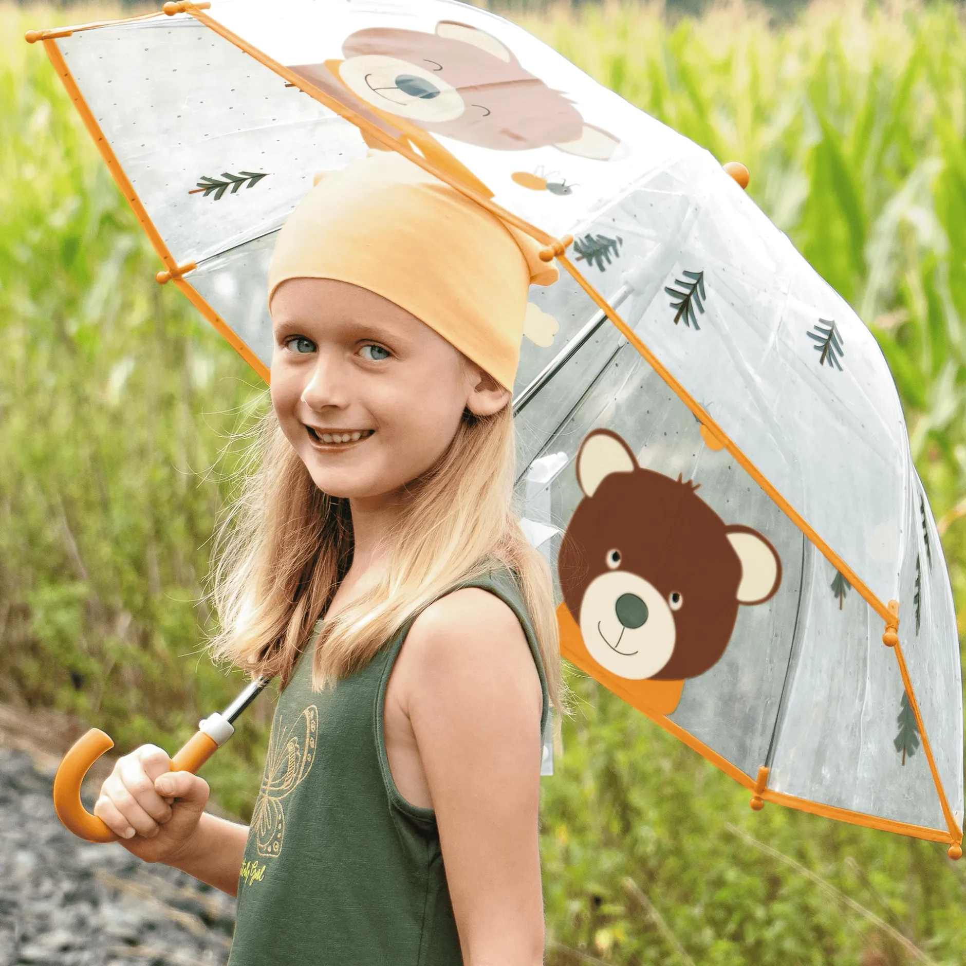 Sterntaler Regenschirm Bär Ben* Regenbekleidung|Kleinkindmode