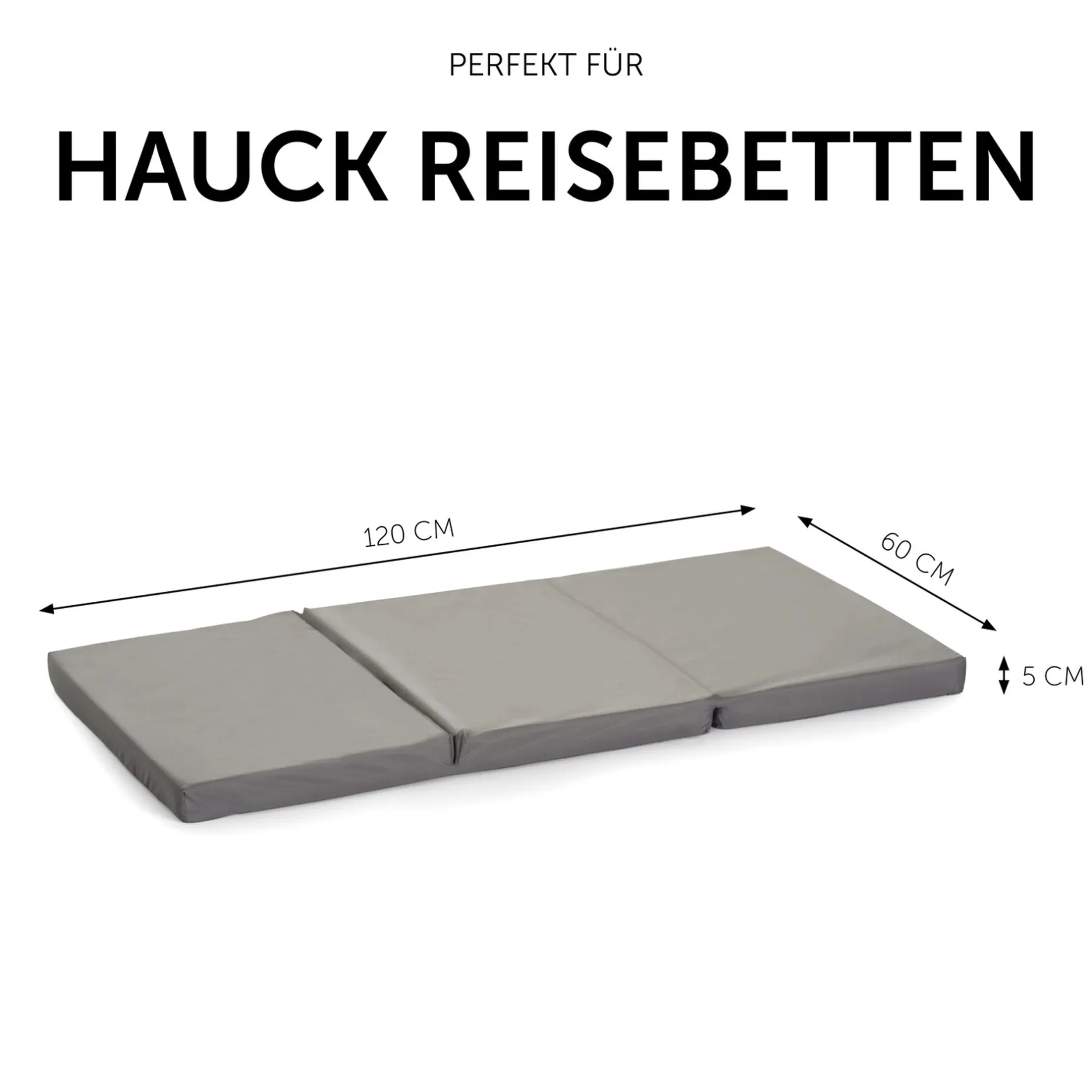 hauck Reisebettmatratze Sleeper Grey* Matratzen