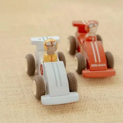 LITTLE DUTCH Rennwagen Rückziehautos*Kinder Lernspielzeug|Holzspielzeug
