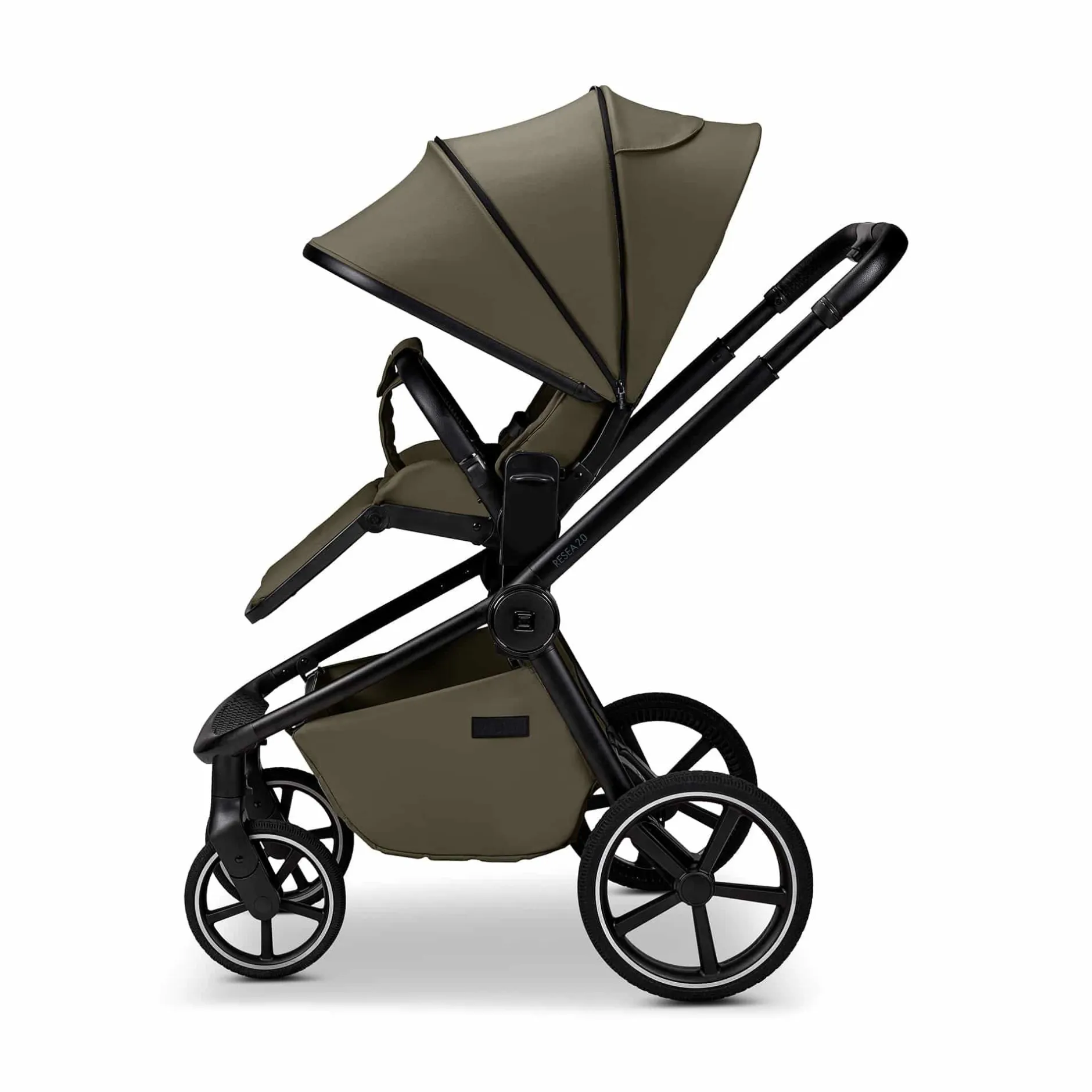 MOON Resea 2.0 Moss*Kinder Kombi-Kinderwagen