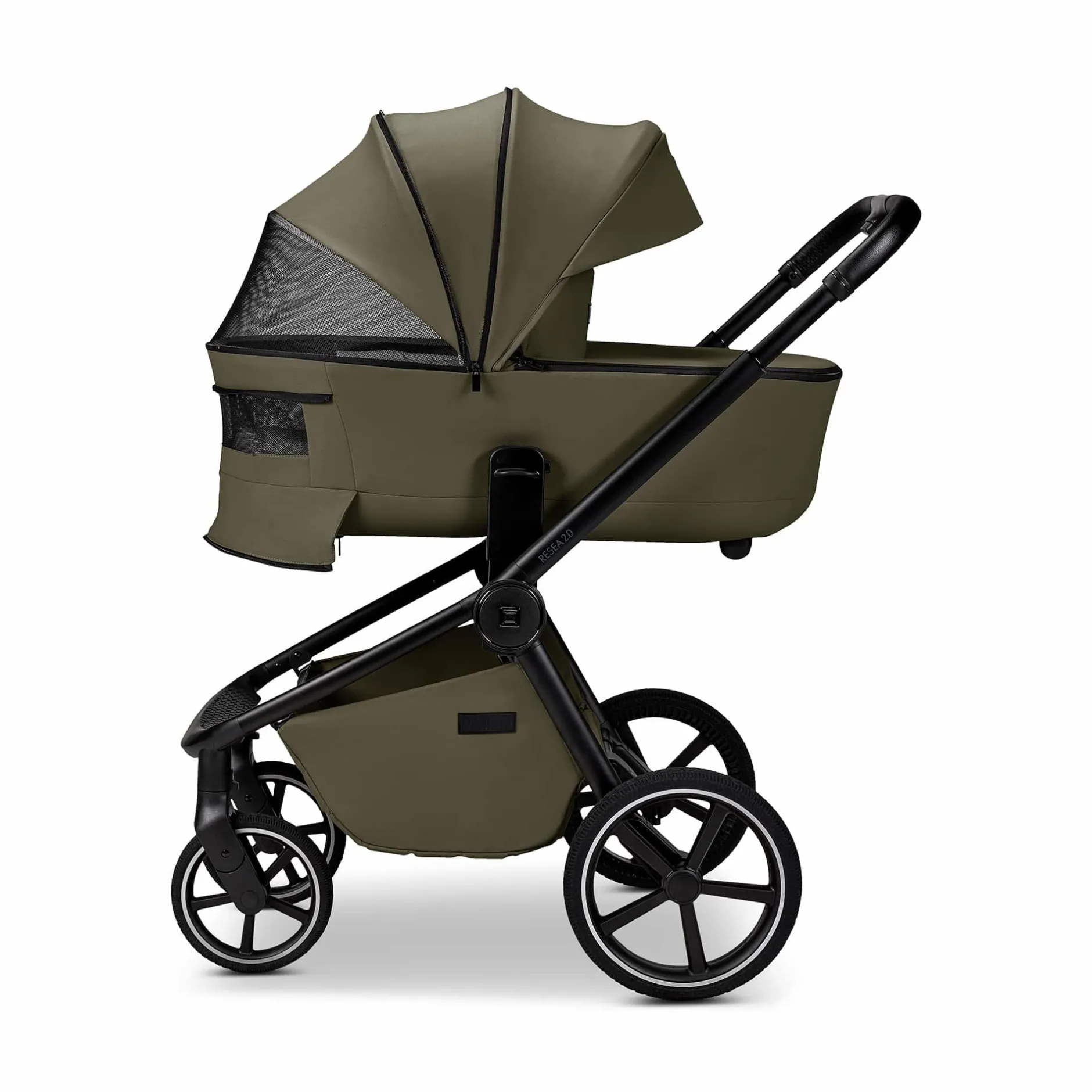 MOON Resea 2.0 Moss*Kinder Kombi-Kinderwagen