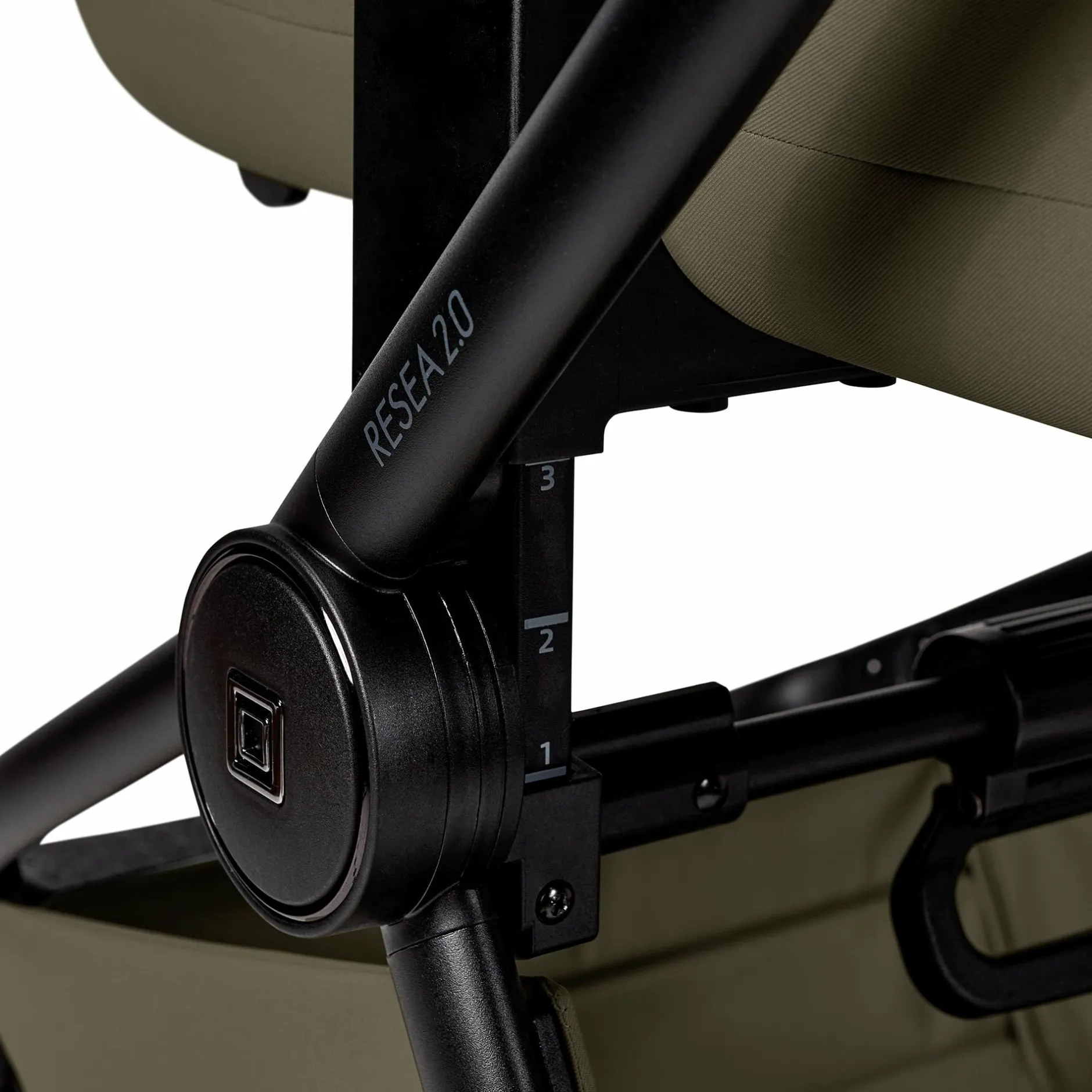 MOON Resea 2.0 Moss*Kinder Kombi-Kinderwagen