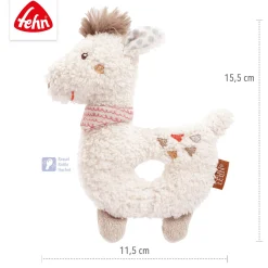 fehn Ring Greifling Lama Peru* Rasseln & Greiflinge