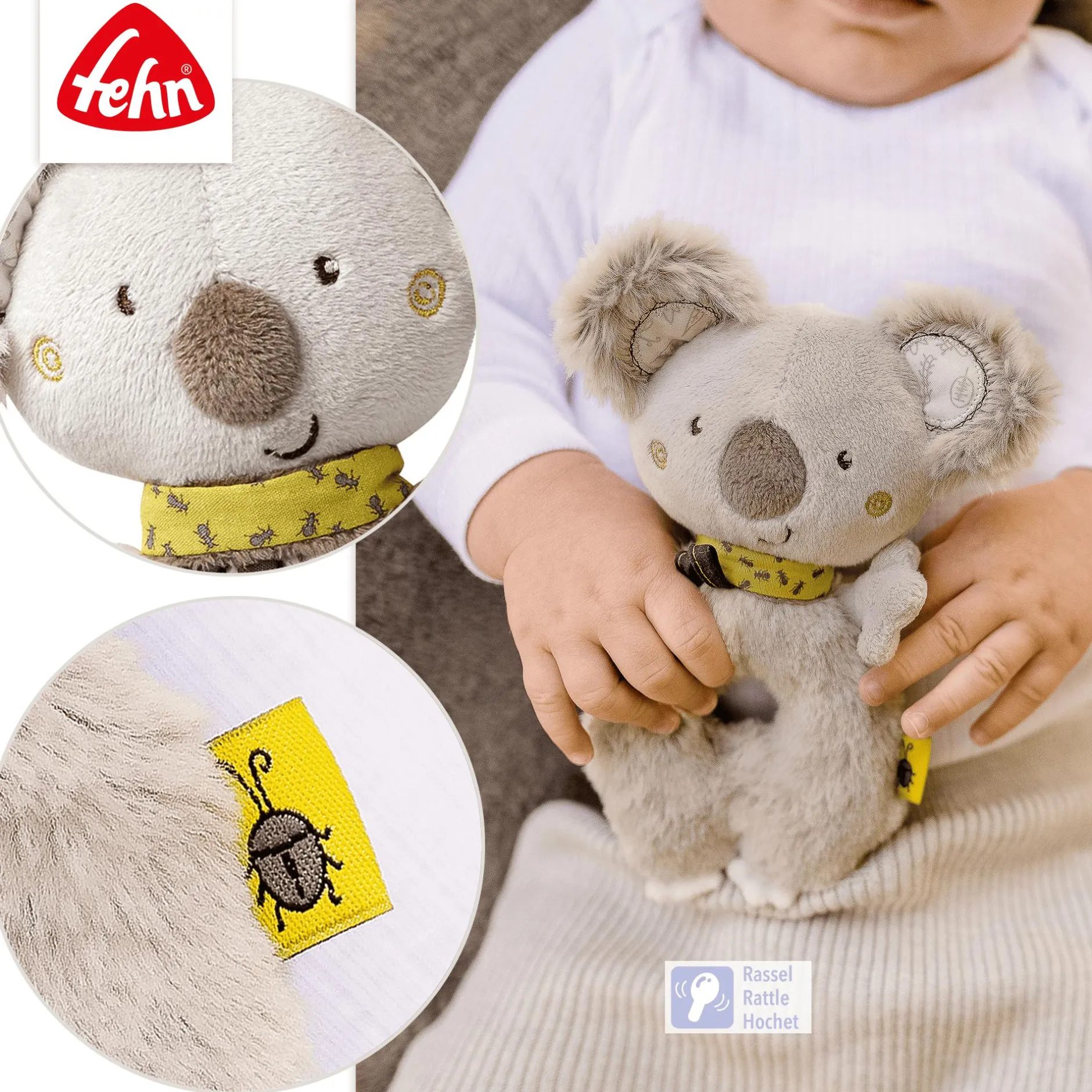fehn Ring-Greifling Koala* Rasseln & Greiflinge
