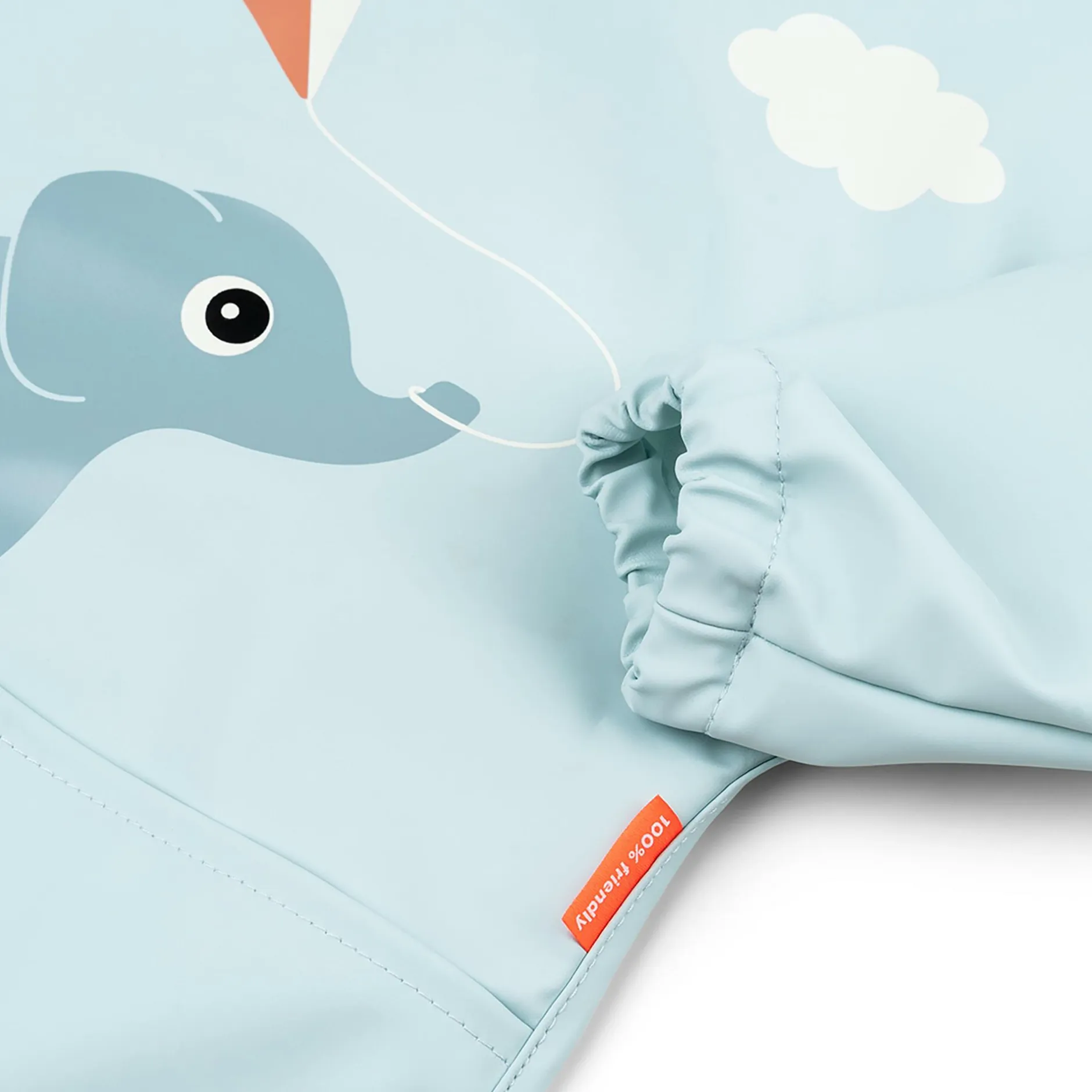 done by deer Ärmellätzchen Playground Blau* Lätzchen|Lätzchen