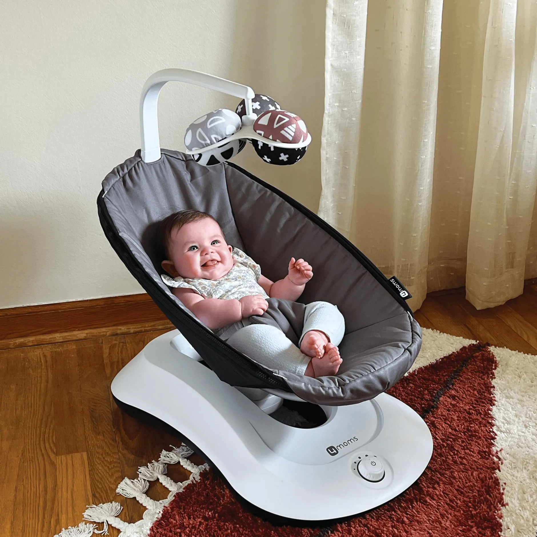 4moms RockaRoo 2.0 Graphite* Wippen