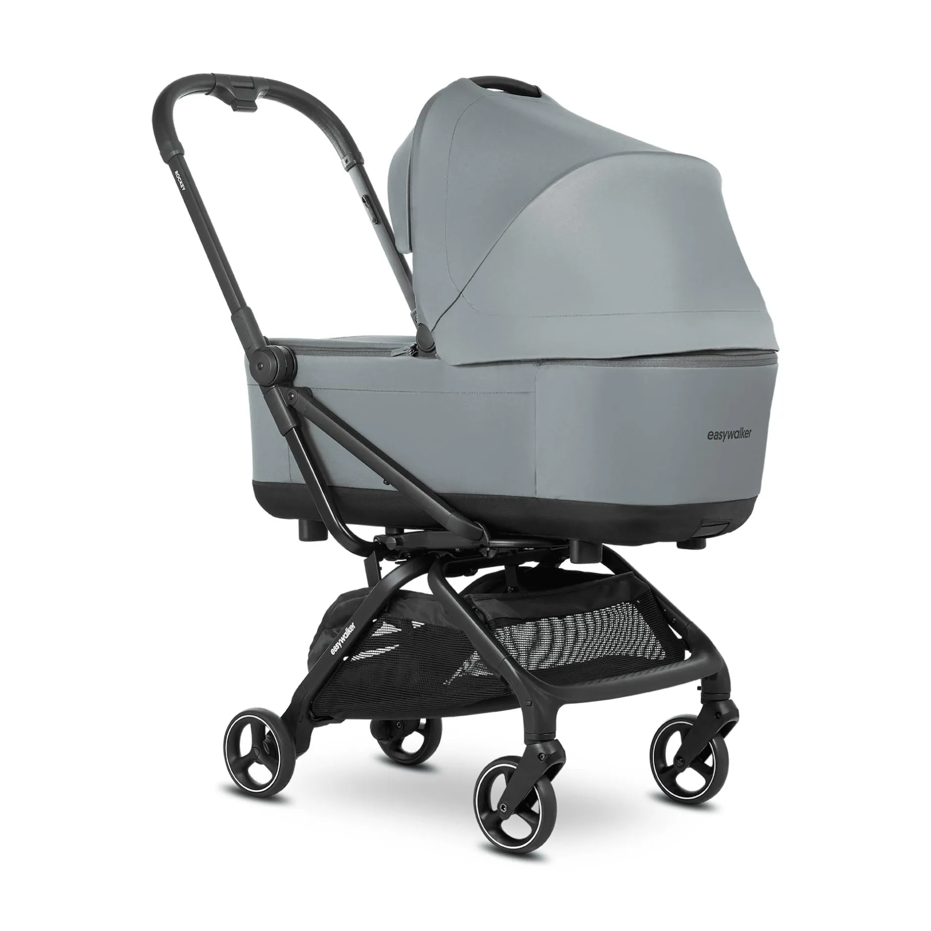 easywalker Rockey Wanne Smooth Grey*Kinder Kinderwagen Zubehör