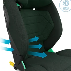 MAXI-COSI Premium RodiFix Pro² i-Size Authentic Green*Kinder Kindersitze Isofix|Kindersitze 15-36 Kg, Gruppe 2/3