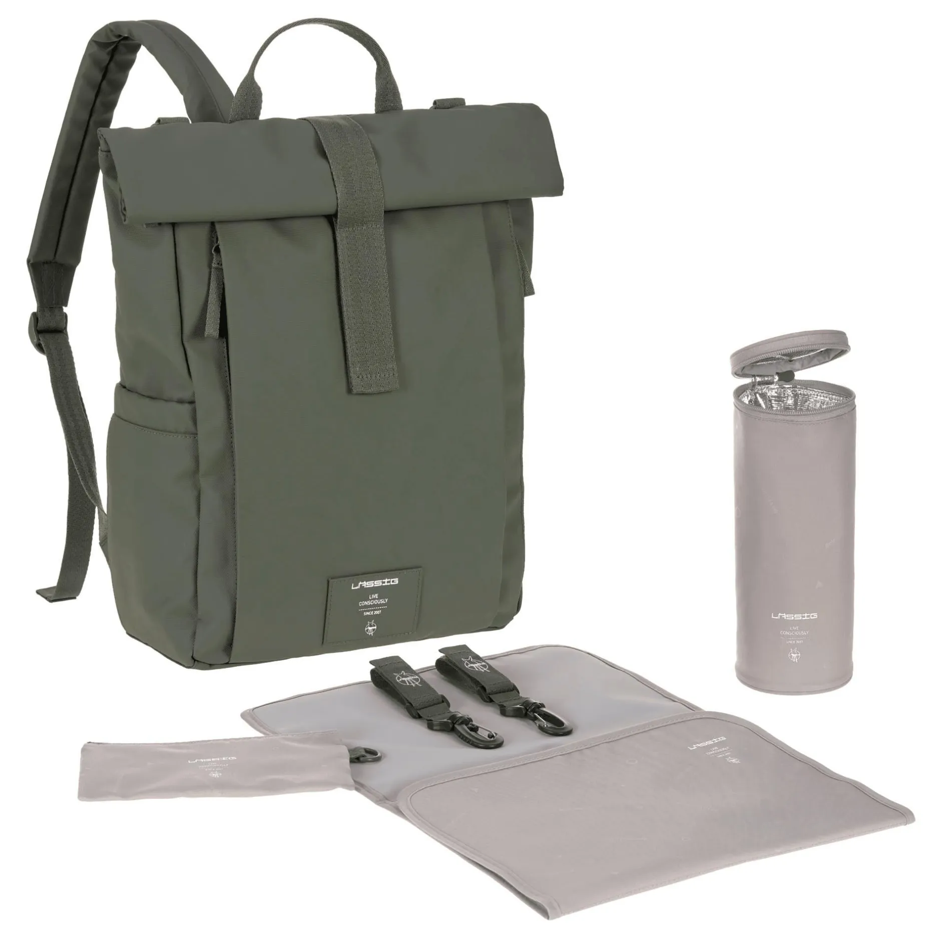 Lu00c4SSIG Rolltop Up Backpack* Wickelrucksäcke
