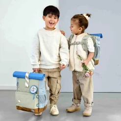 Lu00c4SSIG Rolltop-Kinderrucksack Sunny Explorer*Kinder Kinderrucksäcke