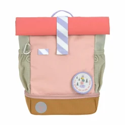 Lu00c4SSIG Rolltop-Kinderrucksack Sunny Explorer Rosa*Kinder Kinderrucksäcke