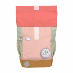 Lu00c4SSIG Rolltop-Kinderrucksack Sunny Explorer Rosa*Kinder Kinderrucksäcke