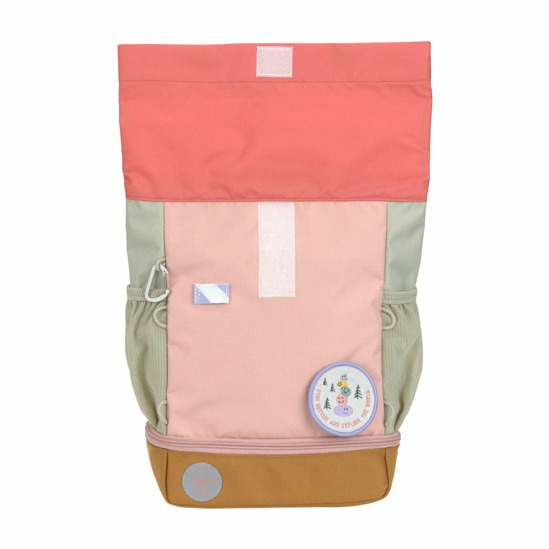 Lu00c4SSIG Rolltop-Kinderrucksack Sunny Explorer Rosa*Kinder Kinderrucksäcke