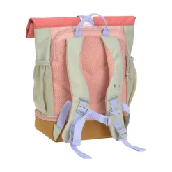 Lu00c4SSIG Rolltop-Kinderrucksack Sunny Explorer Rosa*Kinder Kinderrucksäcke