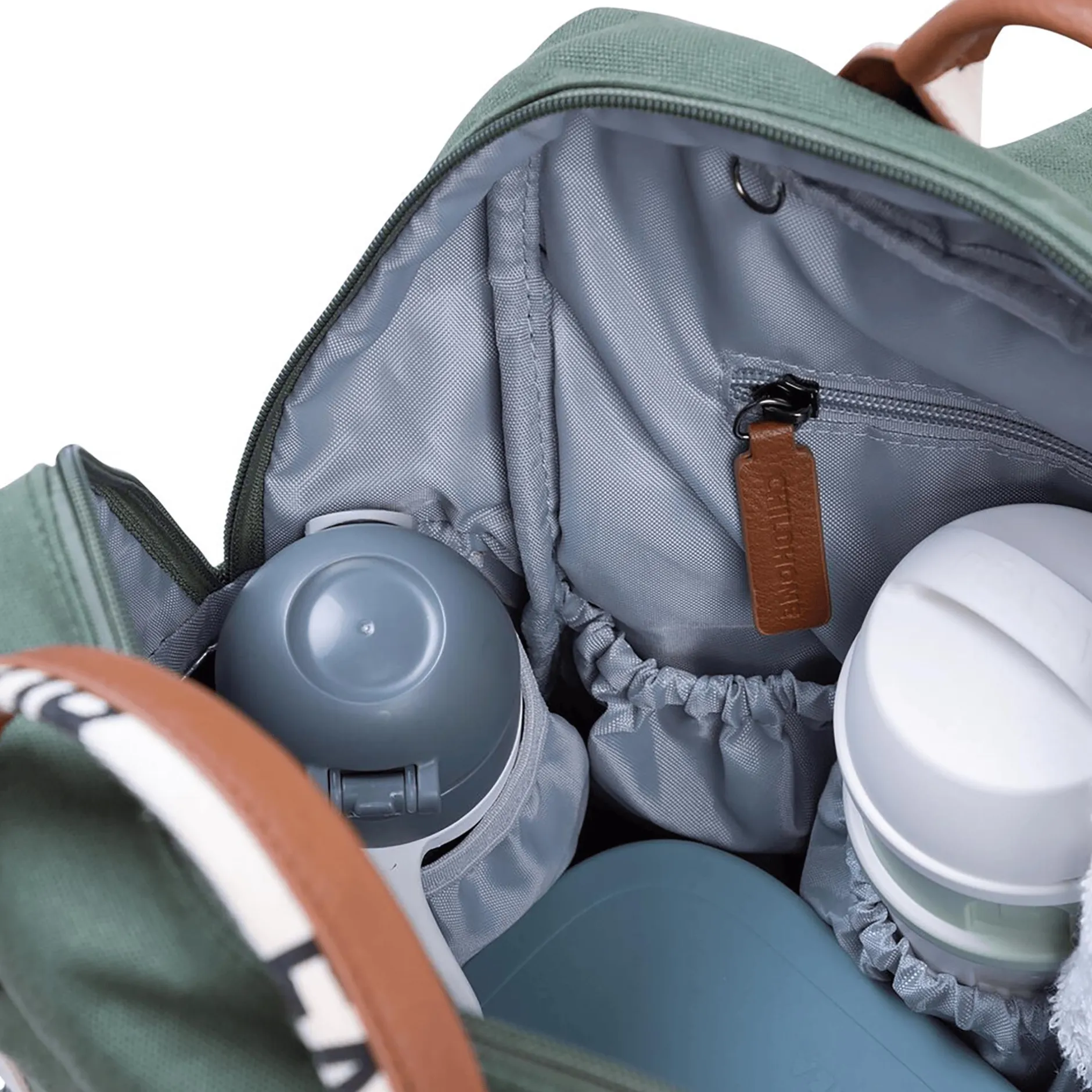 CHILDHOME Rucksack Family Club Grün* Wickelrucksäcke