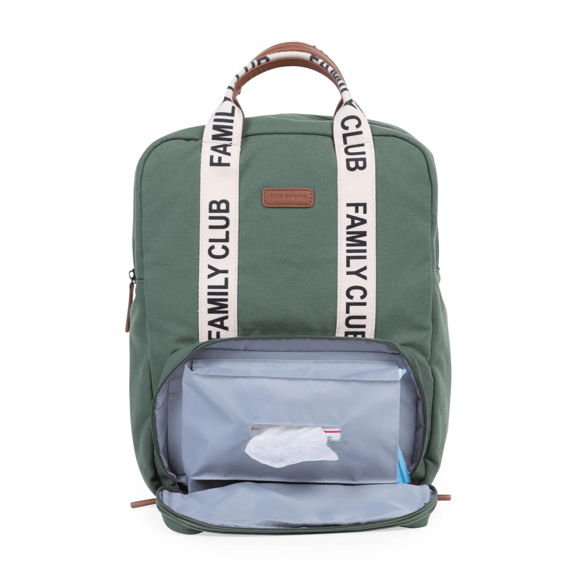 CHILDHOME Rucksack Family Club Grün* Wickelrucksäcke