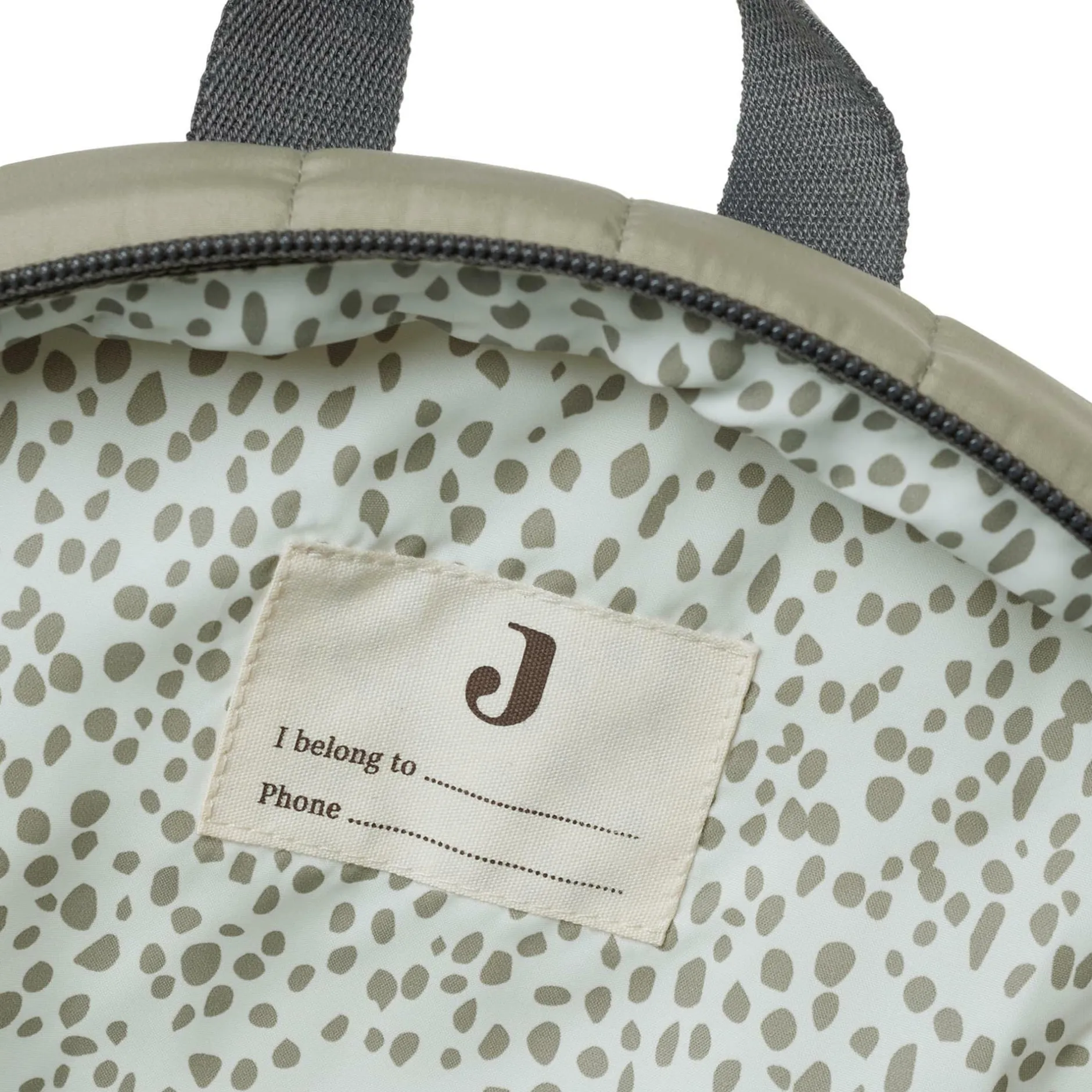 jollein Rucksack Puffed Olive Green*Kinder Kinderrucksäcke