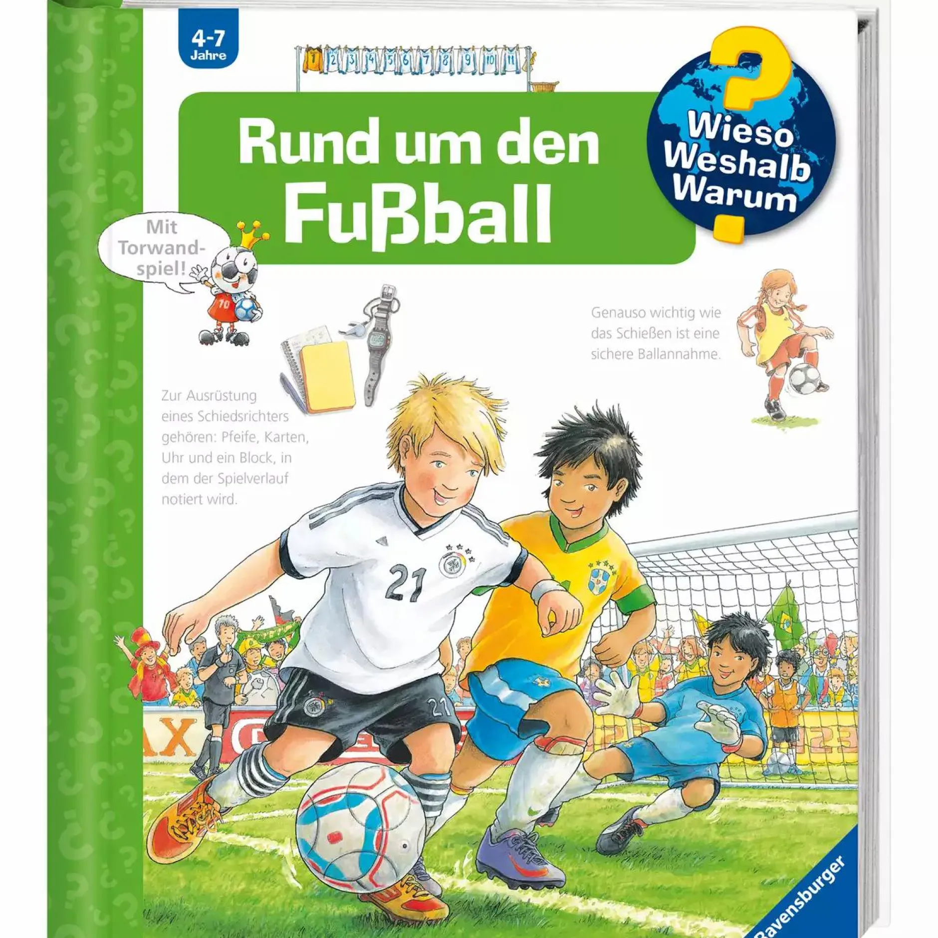 Ravensburger Rund um den Fußball*Kinder Kinderbücher|Spielzeug Ab 4 Jahren