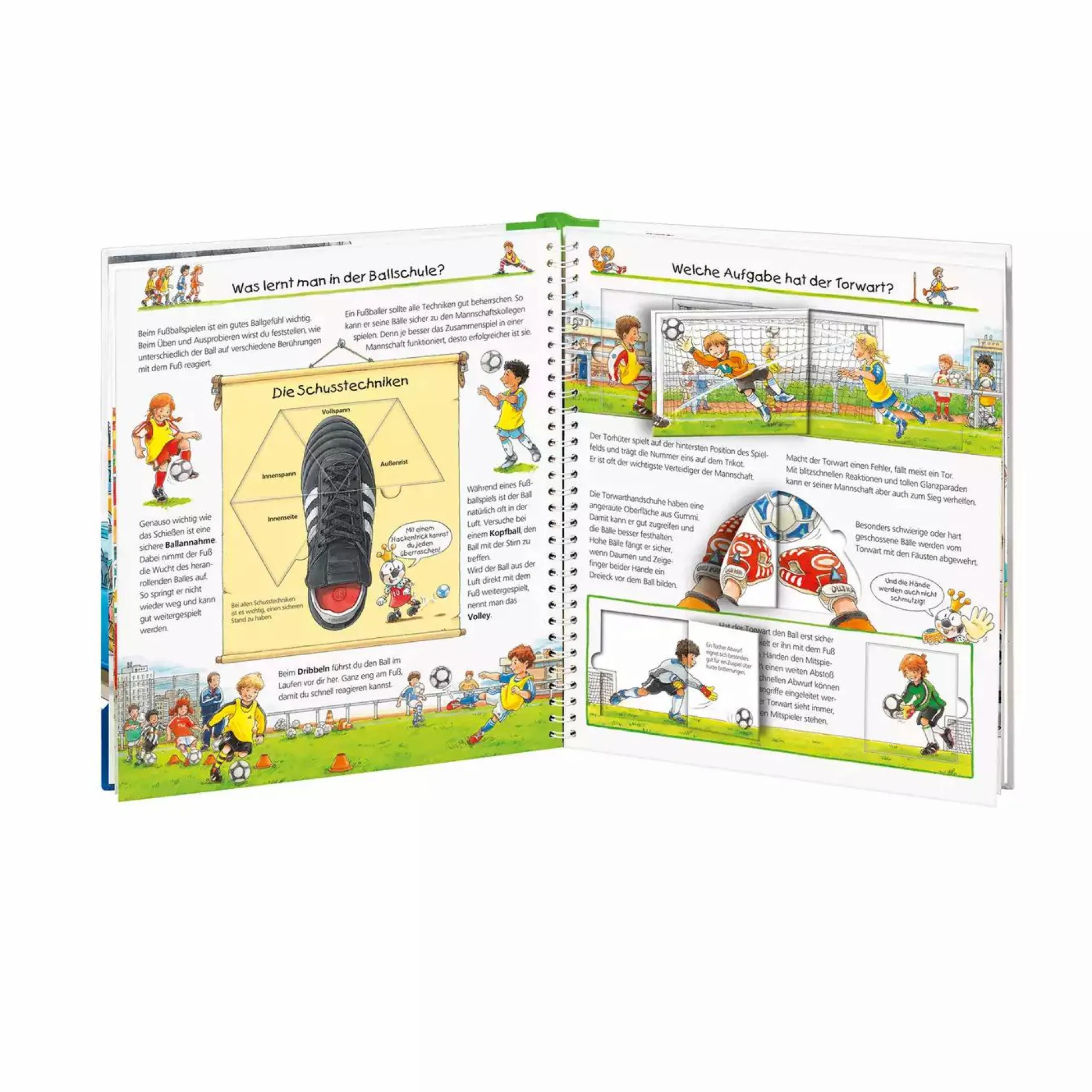 Ravensburger Rund um den Fußball*Kinder Kinderbücher|Spielzeug Ab 4 Jahren