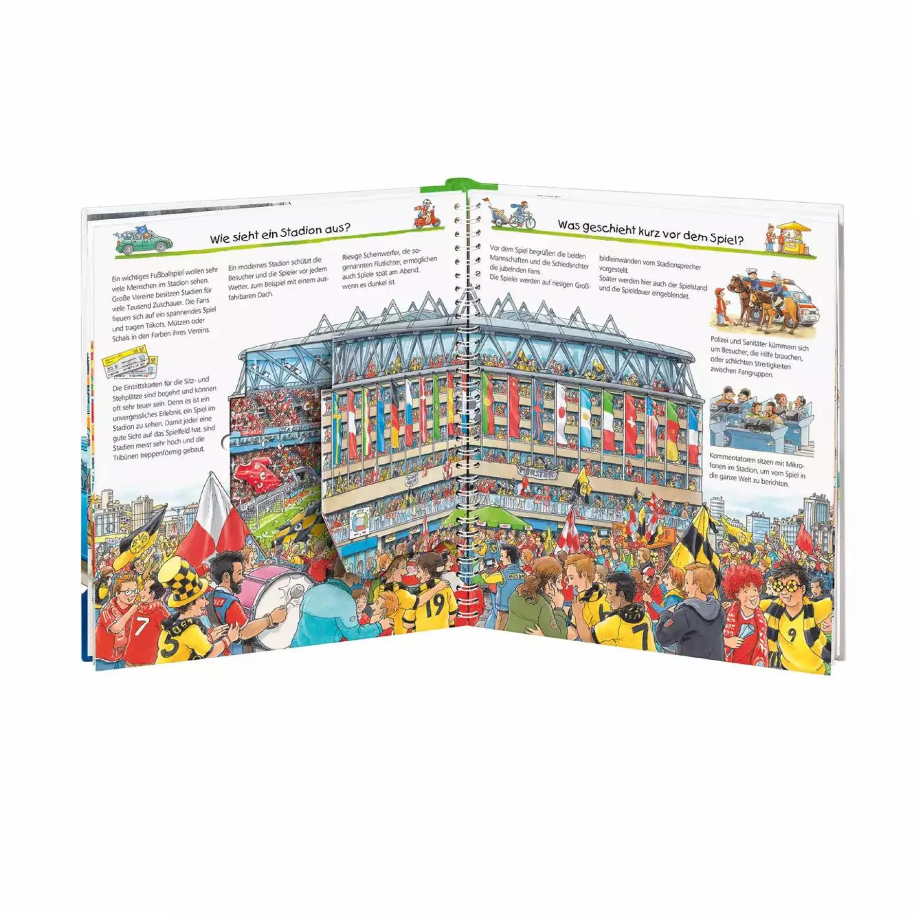 Ravensburger Rund um den Fußball*Kinder Kinderbücher|Spielzeug Ab 4 Jahren