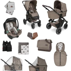 ABC DESIGN Salsa 4 Air Starter-Set Pure Edition Cream*Kinder Kinderwagen Komplettsets