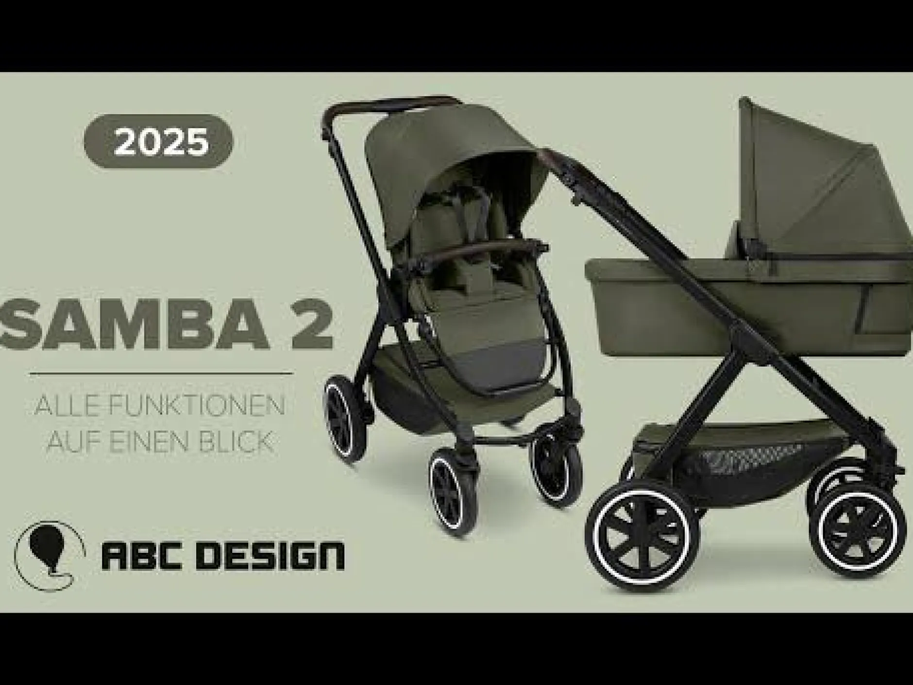 ABC DESIGN Samba 2 Pine*Kinder Buggys|Kombi-Kinderwagen