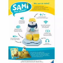 Ravensburger SAMi dein Lesebär Starter Set - Der größte Schatz der Welt*Kinder Kinderbücher|Spielzeug Ab 3 Jahren