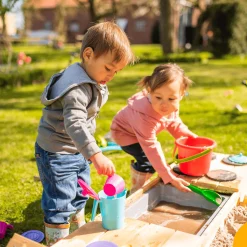 roba Sandkasten mit Straße Herd und Spielwanne* Spielgeräte