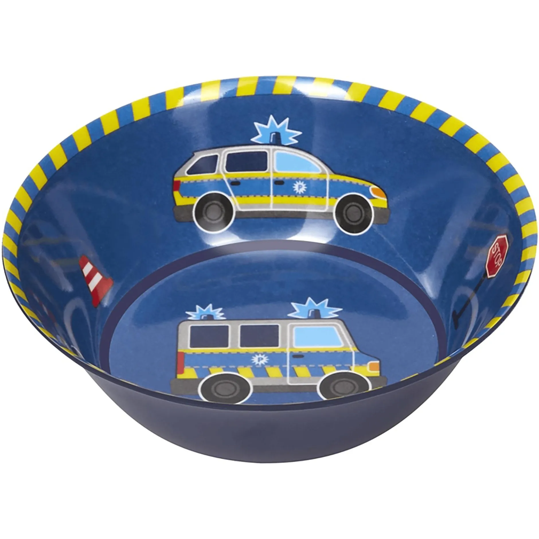 DIE SPIEGELBURG Schale Polizei* Besteck & Geschirr