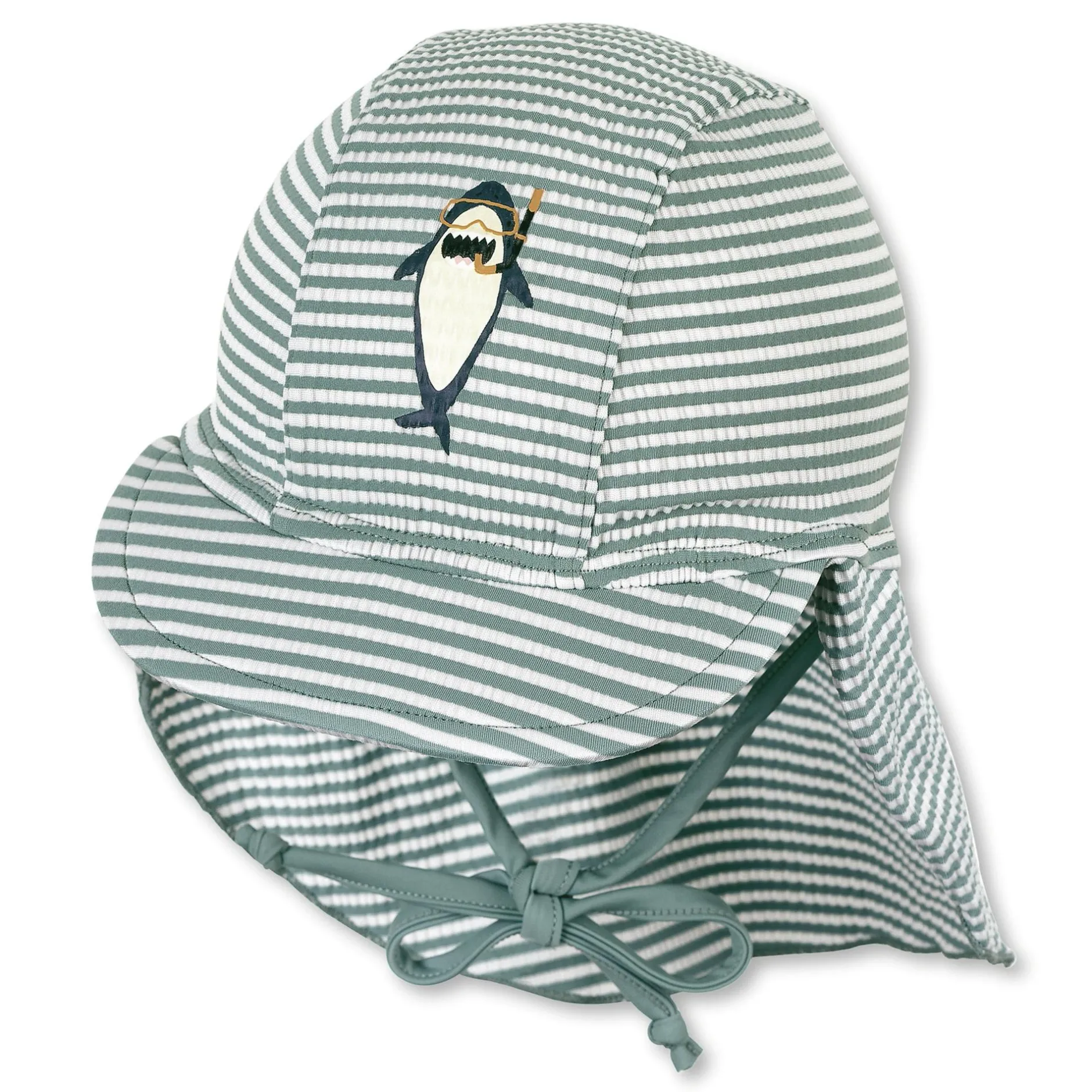 Sterntaler Schirmmütze mit Nackenschutz Hai* Bademode|Kleinkindmode