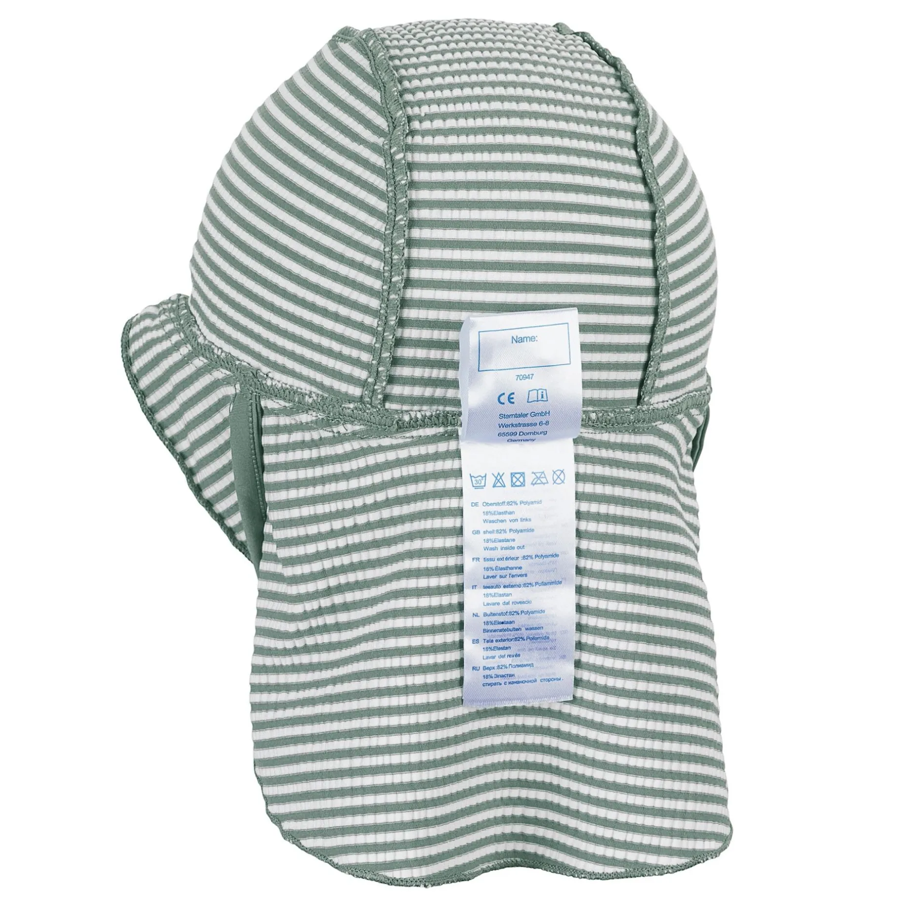 Sterntaler Schirmmütze mit Nackenschutz Hai* Bademode|Kleinkindmode