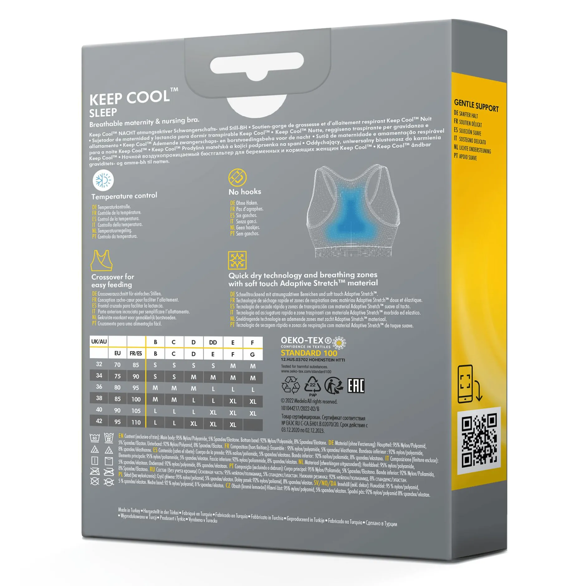 medela Schlaf Bustier Keep Cool Gr. L* Still-Bh´S|Still-Bh'S