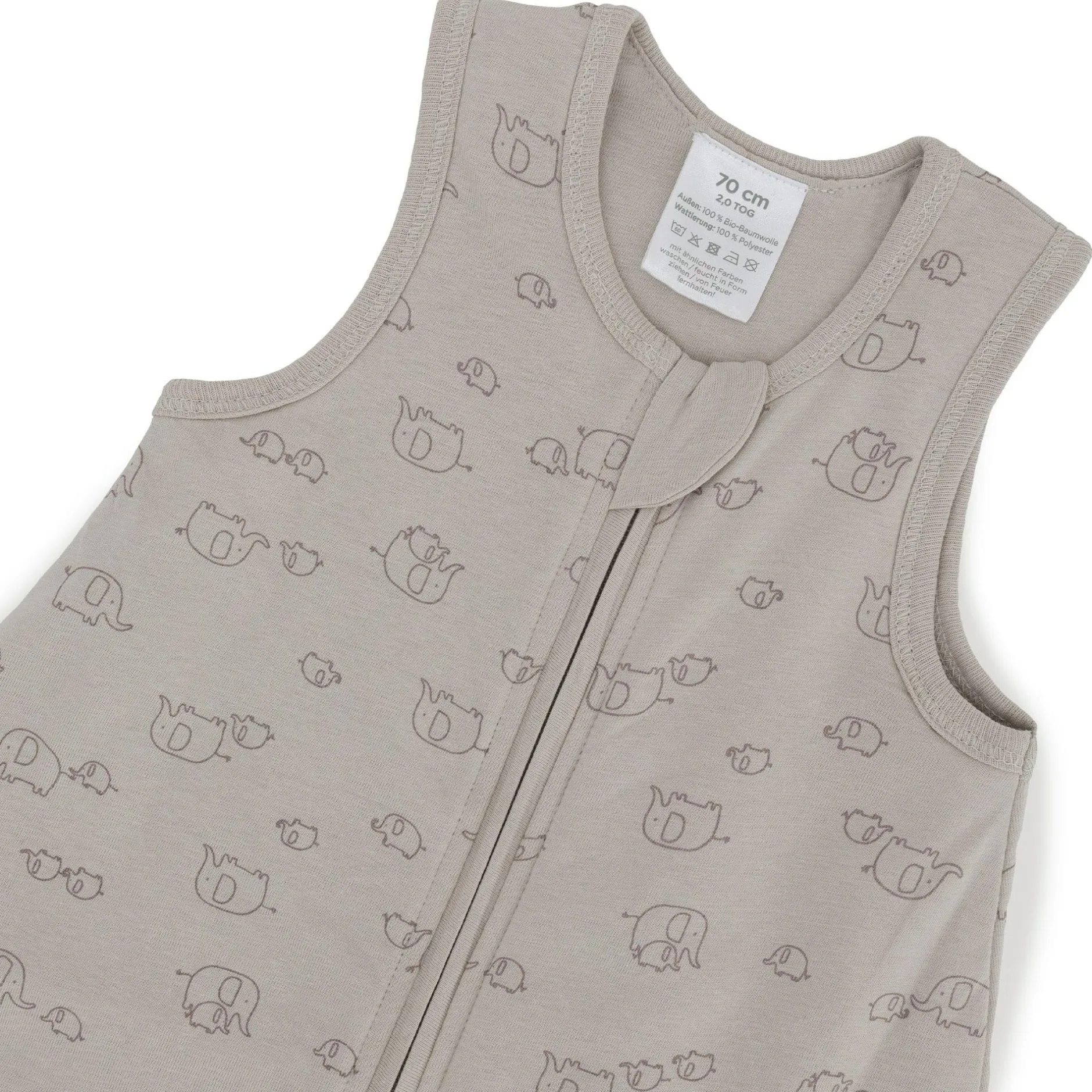LITTLE ONE Schlafsack Elephant Grey* Schlafsäcke|Schlafsäcke