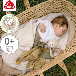fehn Schmusetuch Bär NATUR* Schmusetücher