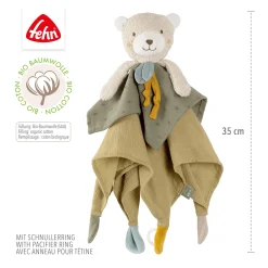 fehn Schmusetuch Bär NATUR* Schmusetücher