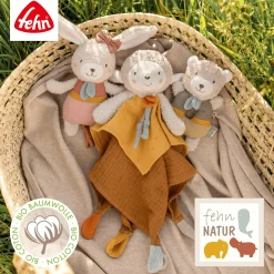 fehn Schmusetuch Bär NATUR* Schmusetücher